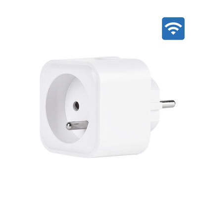 French Type Power Energy Monitor Outlet Plug