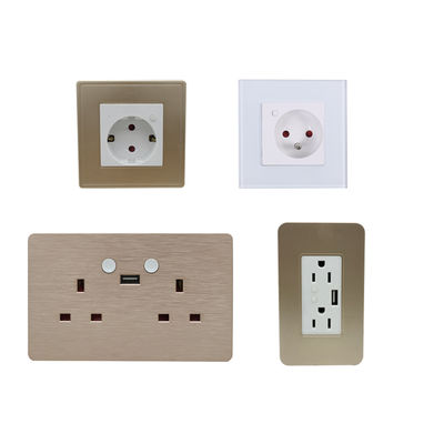 UK US FRENCH EU Smart Wall Socket