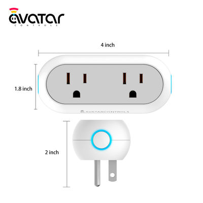 2 in 1 smart wifi plug with ETL certificate