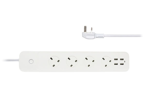 Smart Power Sockets 4AC4USB UK Type