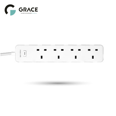 4 Sockets UK Standard SMART POWER STRIP