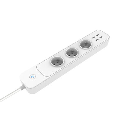 Smart Socket Bar 3AC4USB French Type