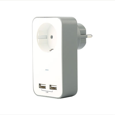 EU Wi-Fi Plug(16A) With USB Ports And Support Power Meter