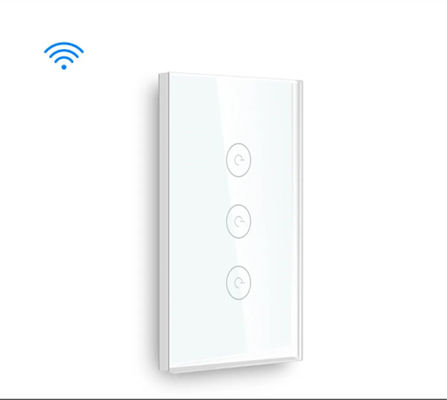 3Gang 118mm Wi-Fi Touch Switch US Standard
