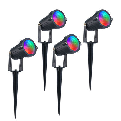 Smart Spotlight Outddoor Landscape Lighting RGB Waterproof 12V Garden Lighting String Lighing Christmas