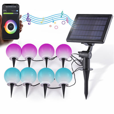 Smart RGB Solar Landscape Lights