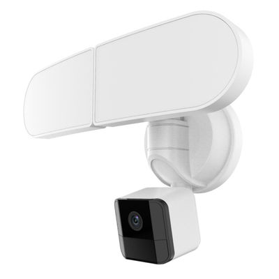 Security Floodlight Camera, 2000-Lumen Brightness,1080P video, 2-Way Audio, IP65 Weatherproof