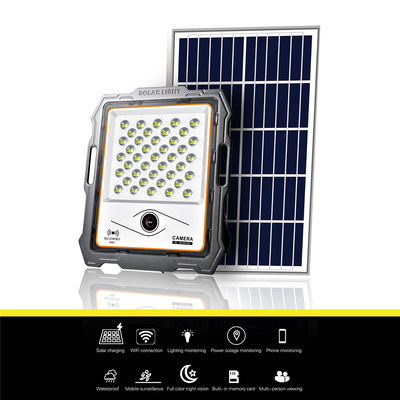 100W Wireless Solar Light 2MP Wi-Fi Camera