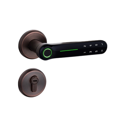 Hot Selling Indoor Smart Fingerprint Door Lock With Silent Lock Body Keyless Entry Home with Your Smartphone