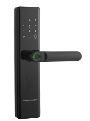 Smart Intelligent Digital Fingerprint Smart Door Lock with Handle For Elderly And Children Easily Unlocking