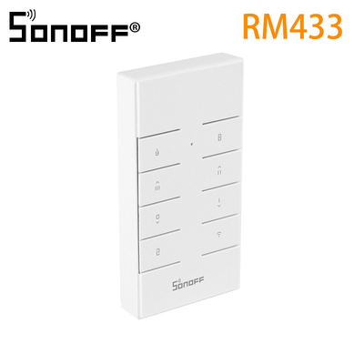 Smart Home SONOFF RM433 Remote Controller Updated version Suitable for SONOFF Basicrf/ Slampher/ 4CH Pro R2/ TX series