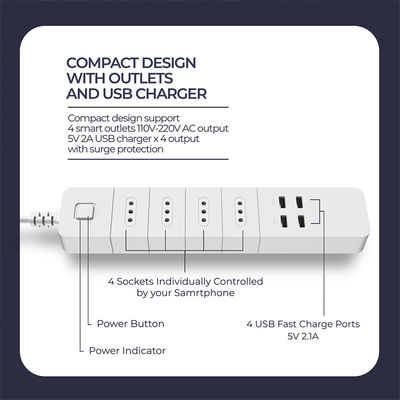 Power Strip 4x4 (Chile)