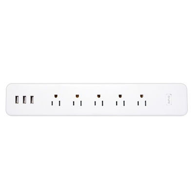 5 Way +USB US Standard 15A Wi-Fi Smart Power Strip Sub-control