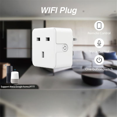 Alexa Compatible Portable Power Plug UK, Remote Control Charging Electric Timer Socket Wireless Smart Plug UK