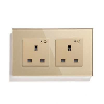 146mm Double UK Wi-Fi Socket