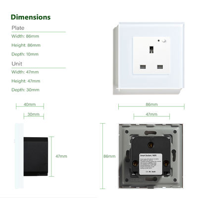 Smart Wifi 13A UK Socket