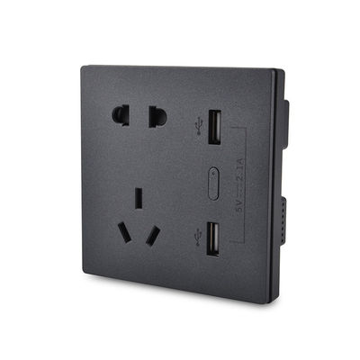 250V 10A Smart Zigbee Wall Socket With USB Charging Ports