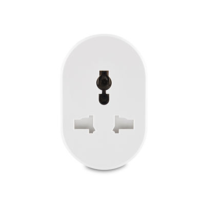 Oval Indian Standard 10A Multi-function Wi-Fi Smart Plug Socket-Metering Version