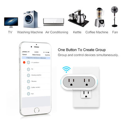 2 in 1 smart wifi plug with ETL certificate