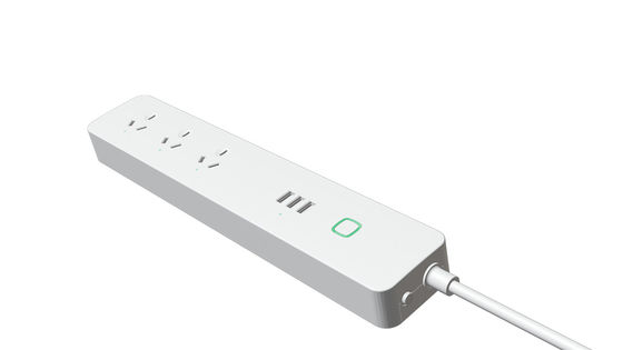 Smart Wi-Fi Power Strip，AU Type SAA With Power Meter Function 10A 2400W