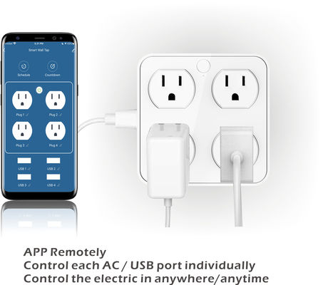 Smart Wall Tap Plug 4x4 (US)