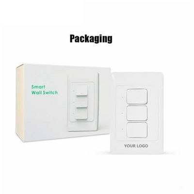 KS-811 No Netural Wire Smart Wall Switch 1 2 3 Gang