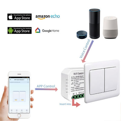 2 Gangs Smart Wi-Fi Switch Module