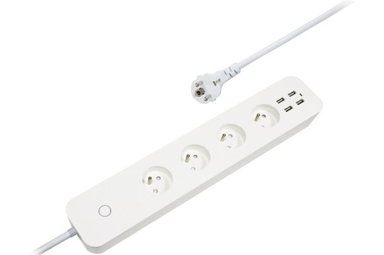 Smart Multi-Outlets 4AC4USB French Type