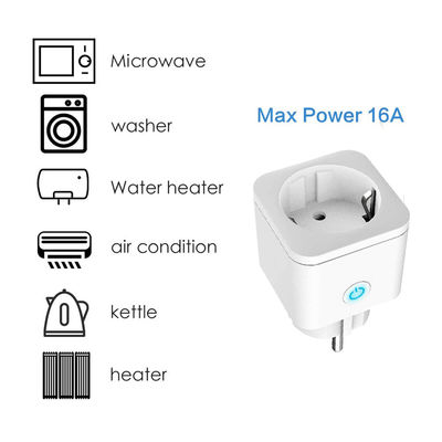 Eurpoe Standand Smart Plug 16A With Energy Monitoring