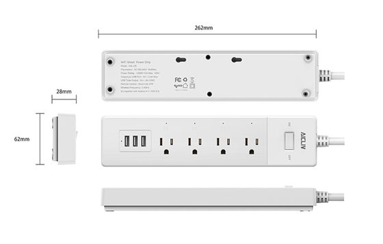 Wi-FiPower Strip(ECF-A4L)