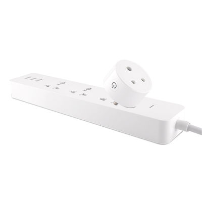 3 Way + USB Multi-function 10A Wi-Fi Smart Power Strip Sub-control