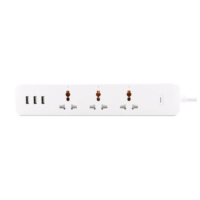 3 Way + USB Multi-function 10A Wi-Fi Smart Power Strip Sub-control