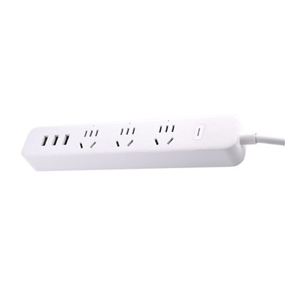 3 Way +USB 10A Wi-Fi Smart Power Strip with Metering Function