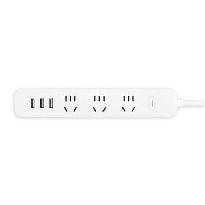 3 Way +USB 10A Wi-Fi Smart Power Strip with Metering Function