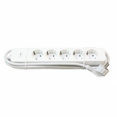 5 Way European Standard 16A Wi-Fi Smart Power Strip Power Metering