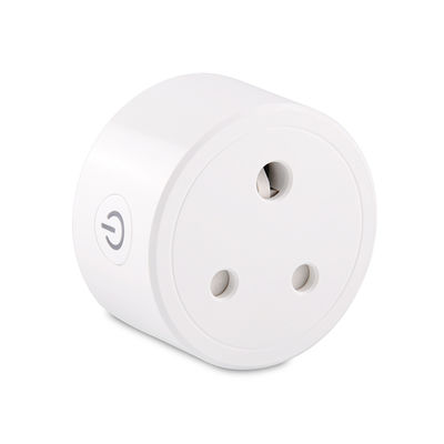 Indian Standard 10A WiFi Smart Plug with Socket Power Metering Function