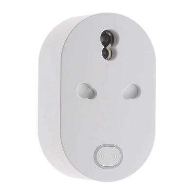 IND/ZA Smart Wi-Fi/Zigbee Plug, 16A with Energy Monitoring. Space-saving Design