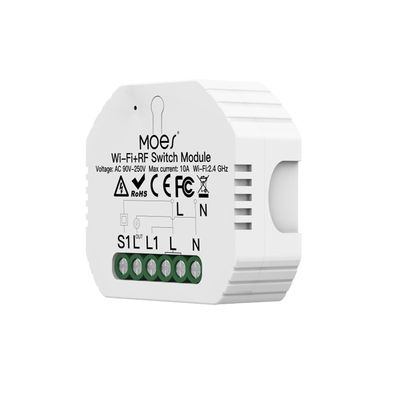 2Gang Zigbee3.0 Smart Switch Module With RF433 Function