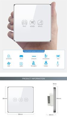 Zigbee Smart Lighting Controller 3 Gang