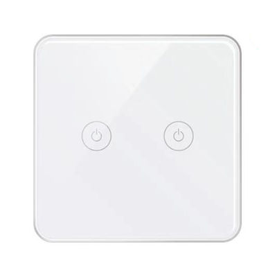 Zigbee Switch Without Neutral Wire Single Live Switch 2 Gang