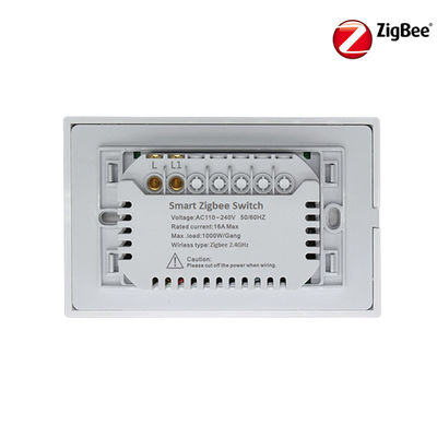 No Neutral ZigBee 16A US Mouse-click Button Switch 1 Gang