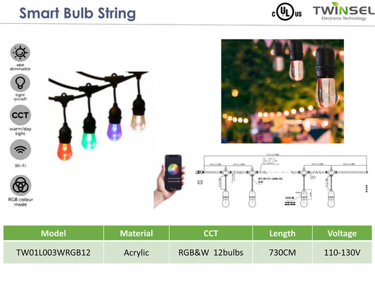 String light(SY-TW01L003WRGB12)