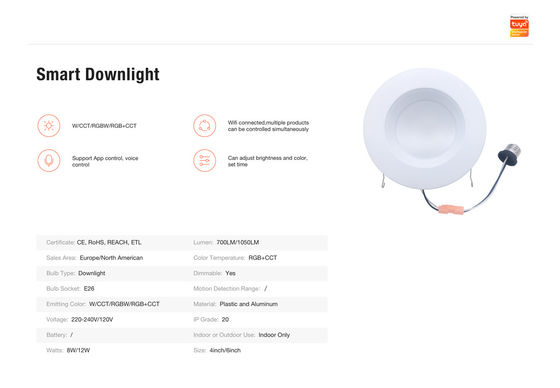 Smart Downlight(EBE-TDW10-11)