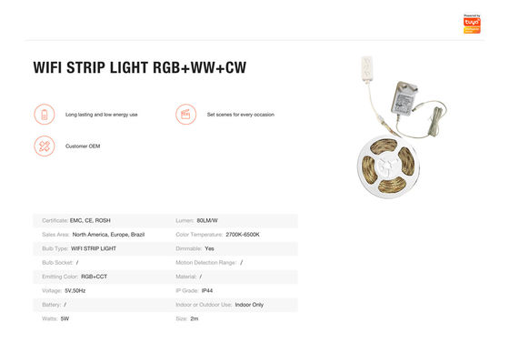 Smart Wi-Fi LED Strip