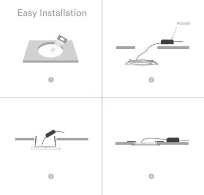 6W RGB+CCT Smart Slim Downlight EU