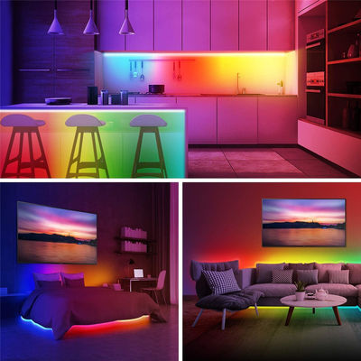 Dream Color Smart Strip Light RGBIC Rope Lights Alexa Tape Light Home Theater Game Room Decor