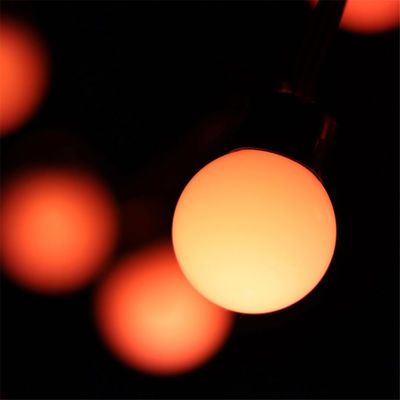 Wifi Smart Globe Lights String LED Outdoor Patio Lights Dream Color Garden Party Holiday Decor Lighting