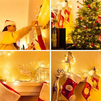 Smart Wi-Fi String Lights Warm White Fairy Lights LED Starry Lights Christmas Tree Decor Lights