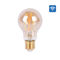 Amber Glass Body LED Light Bulb Alexa Voice Control, 5.5W A60 Smart Wi-Fi LED Filament Bulb