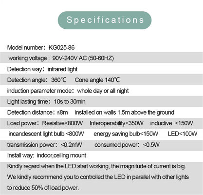 Wi-Fi Switch With PIR Sensor